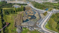 DFLA Landscape Architects | Griffeen Valley Park — Aerial Photography by Gareth Byrne Photography, Dublin