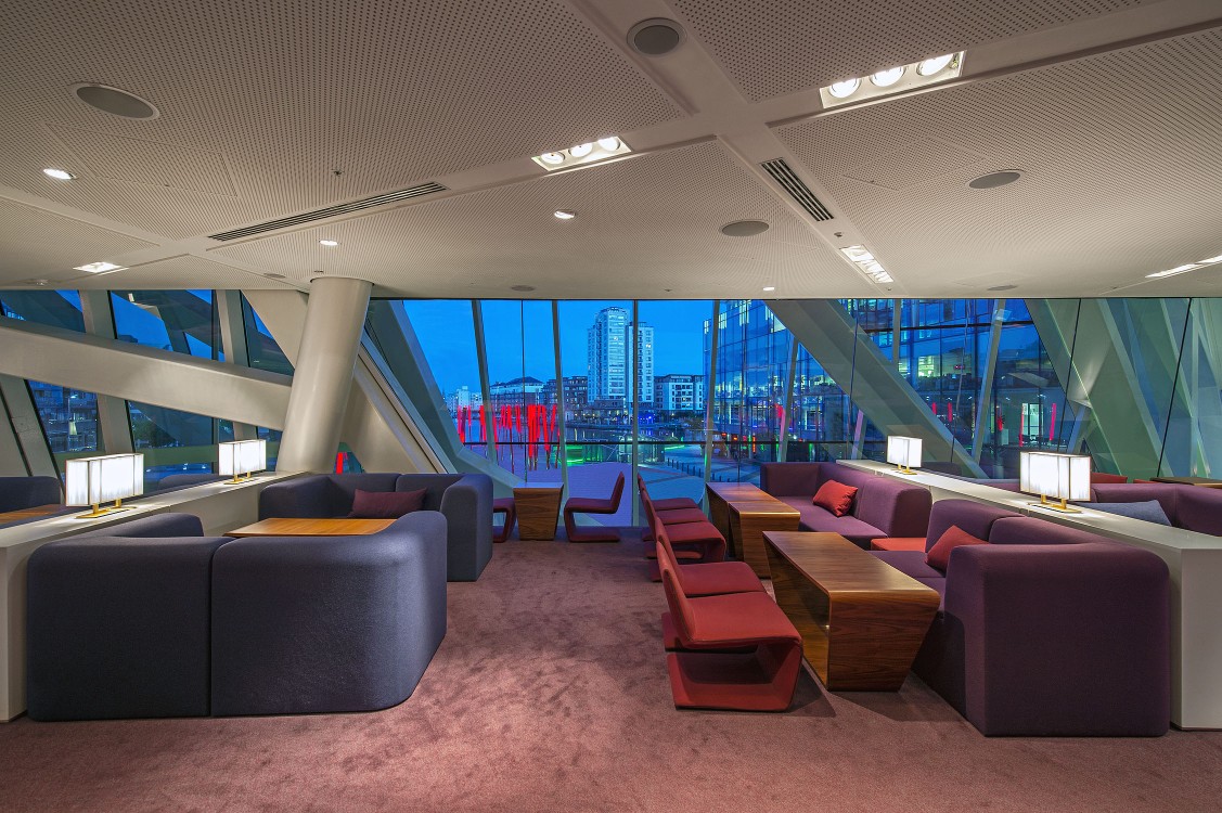 The Circle Club, Bord Gais Energy Theatre — Interior Photography by Gareth Byrne Photography, Dublin The Circle Club, Bord Gais Energy Theatre — Interior Photography by Gareth Byrne Photography, Dublin